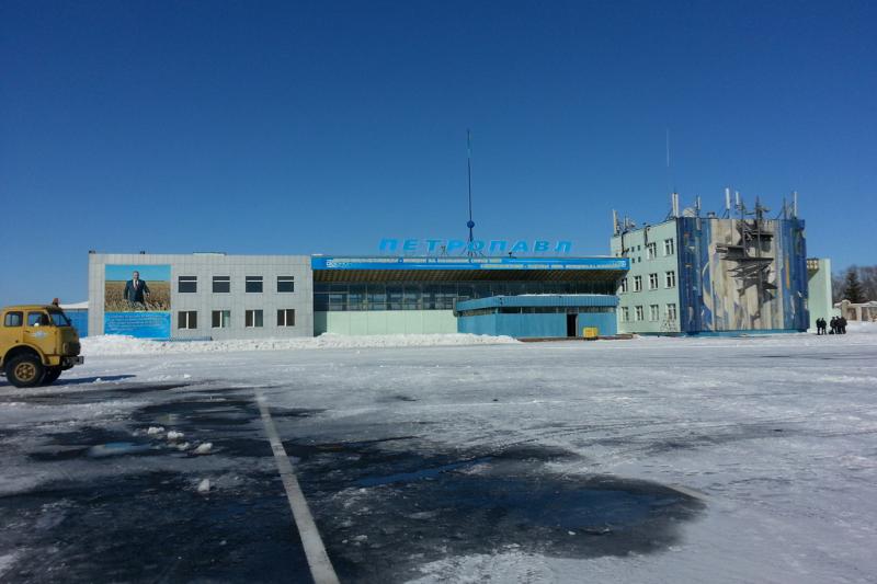 Airport in Petropavlovsk