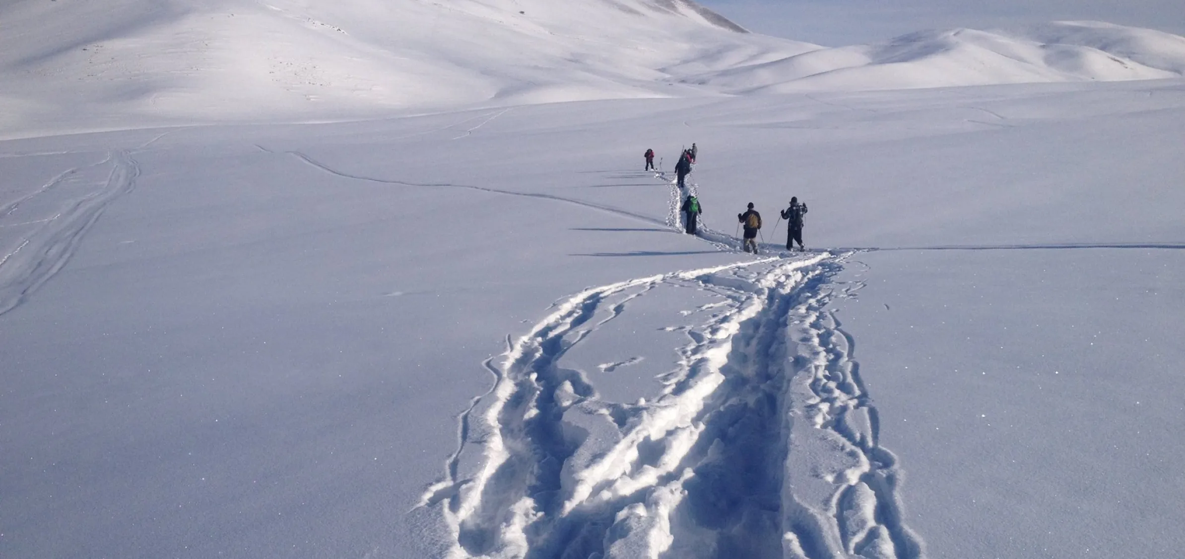 Snowshoeing in Kyrgyzstan 