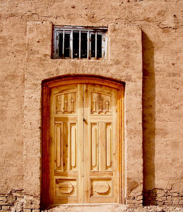 Old city of Kashgar on the Silk Road