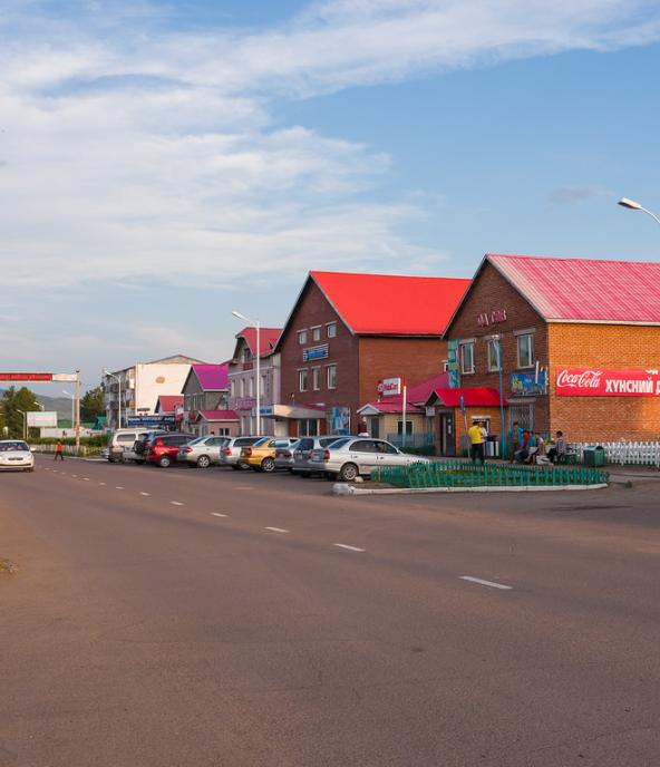 Main road, Bulgan